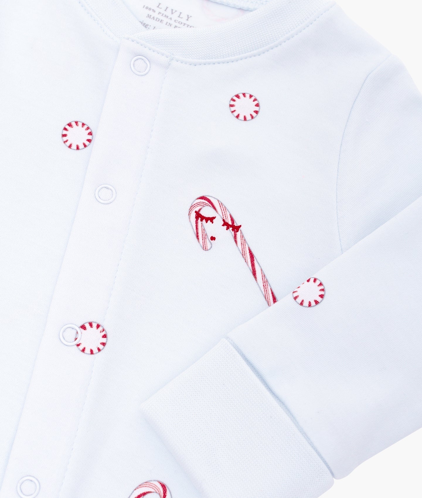 Blue Candy Cane Overall