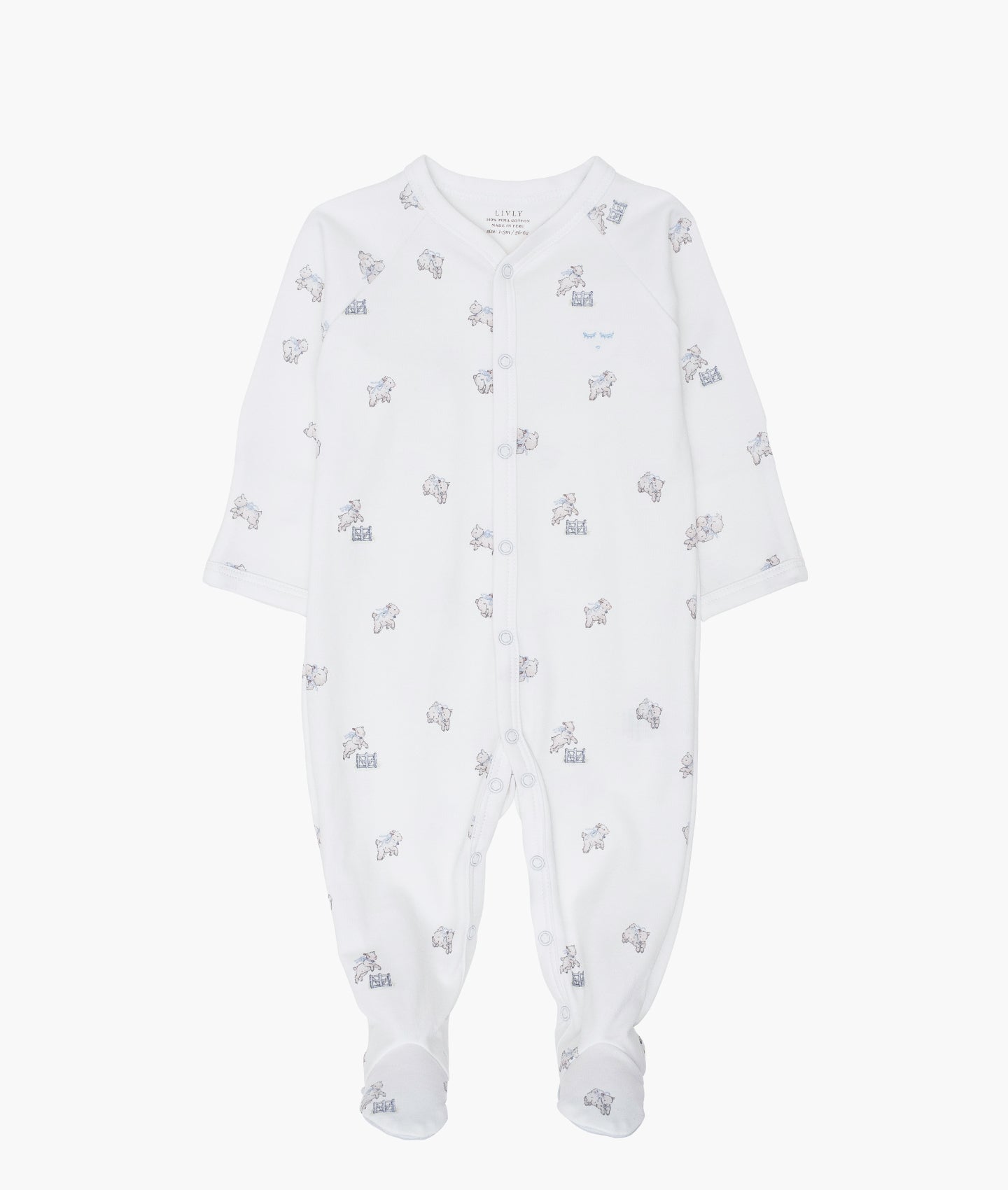 Counting Sheep Simplicity Footie
