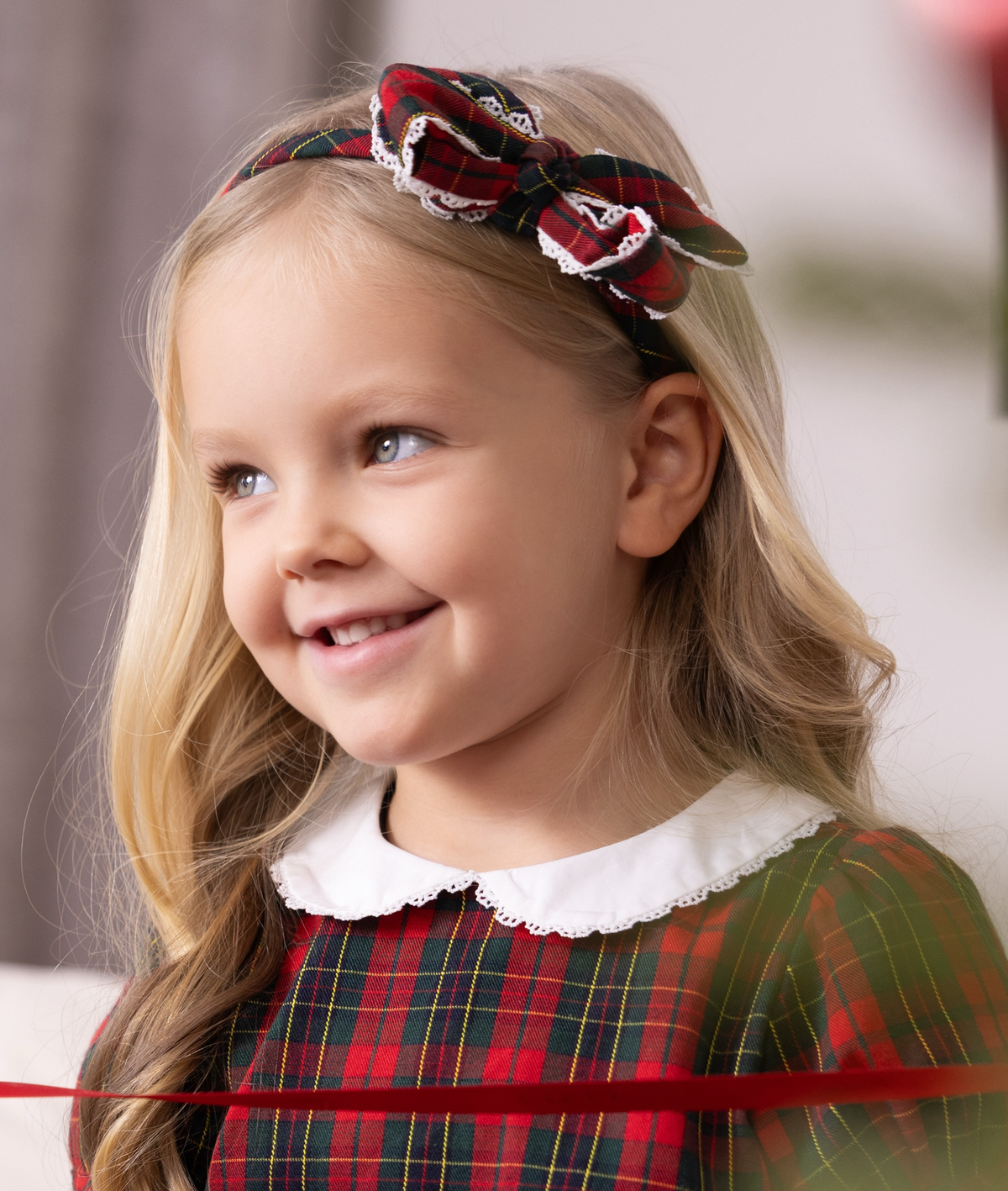 Plaid Hairband