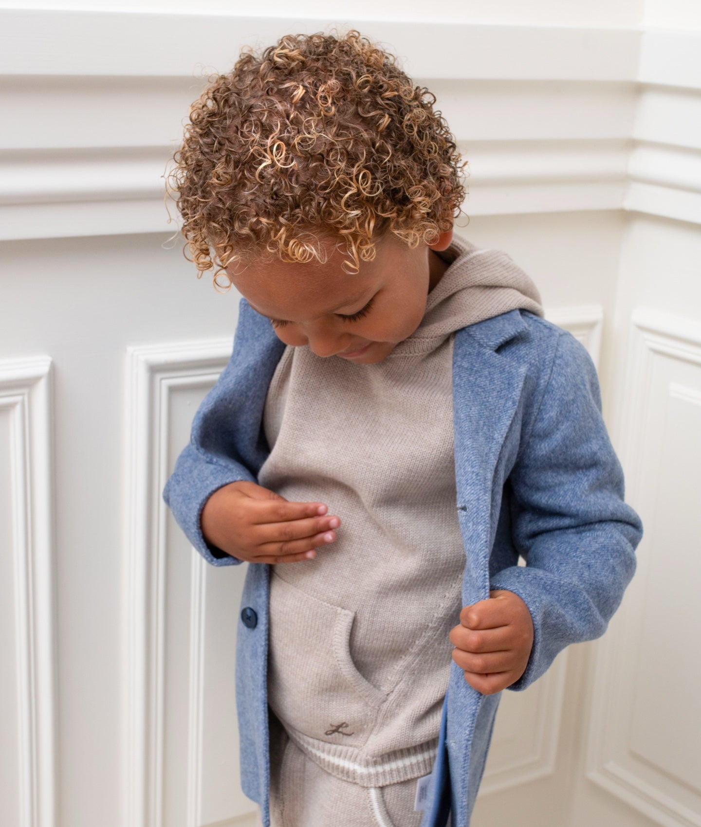 Miles Knitted Hoodie