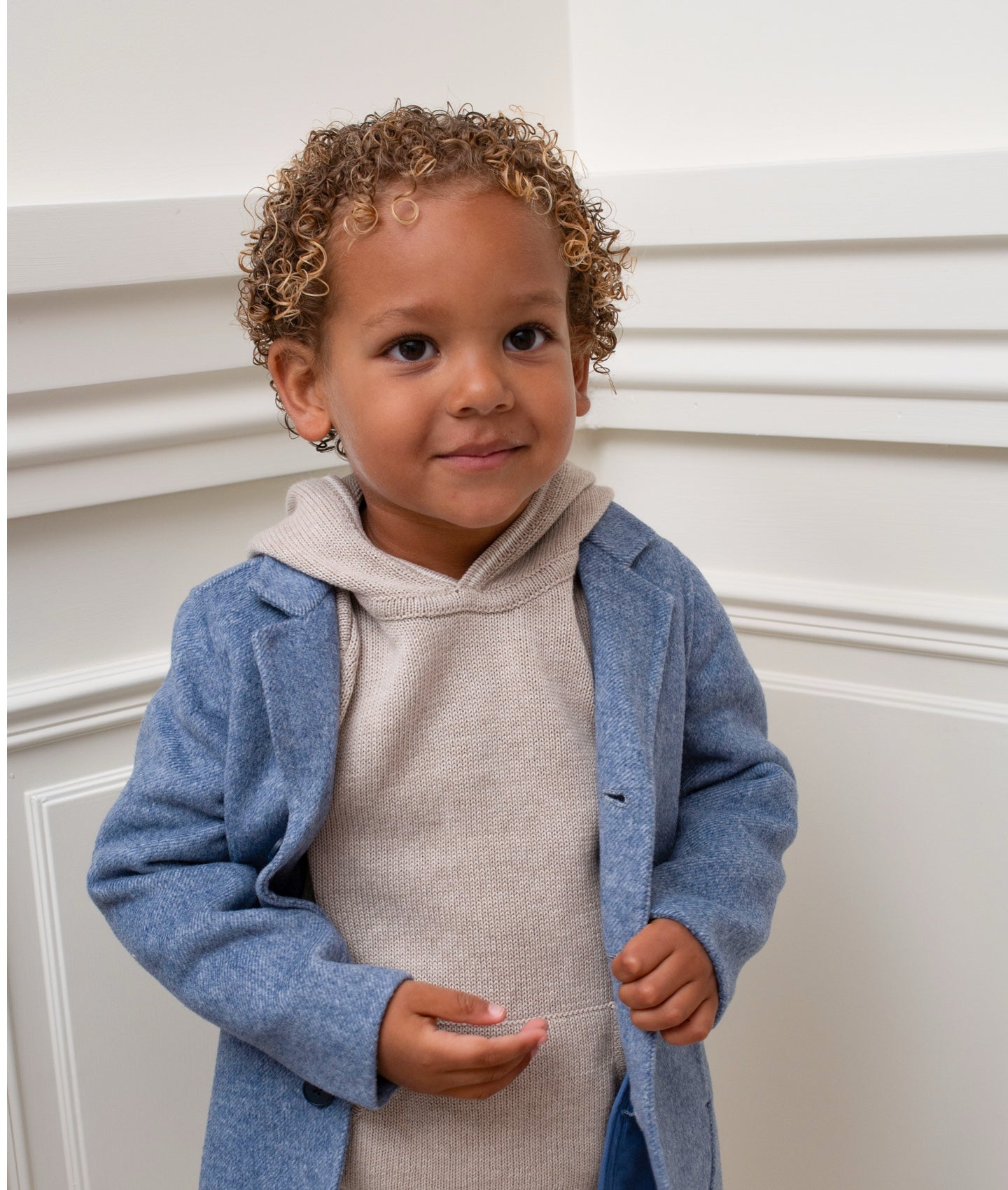 Miles Knitted Hoodie