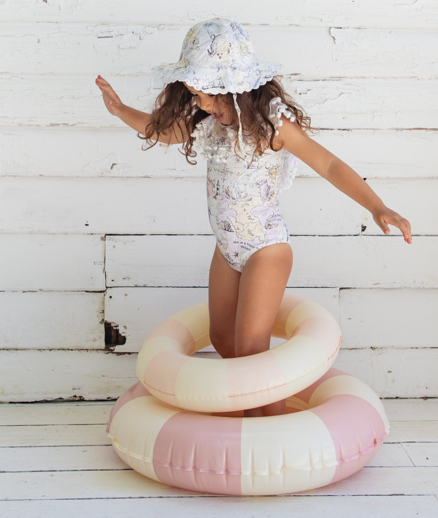 Treasure Island Picot Sun Hat