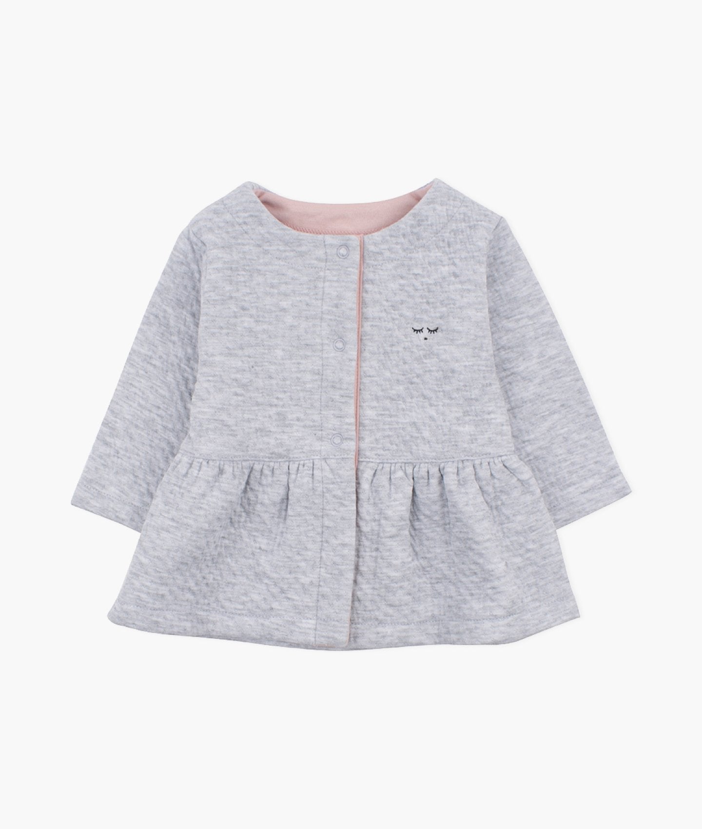 Philo Cardigan – Grey Melange