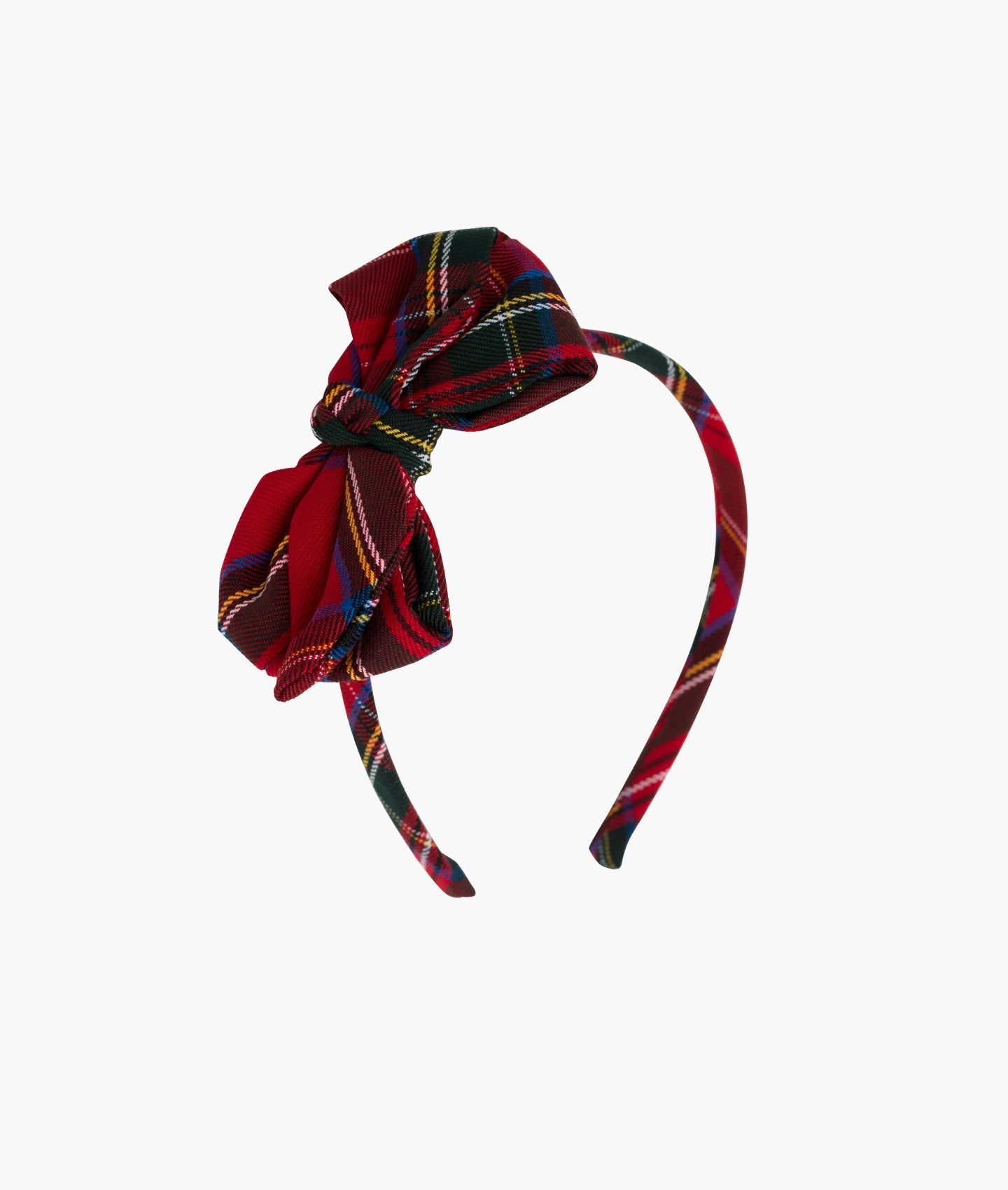 Red Plaid Hairband