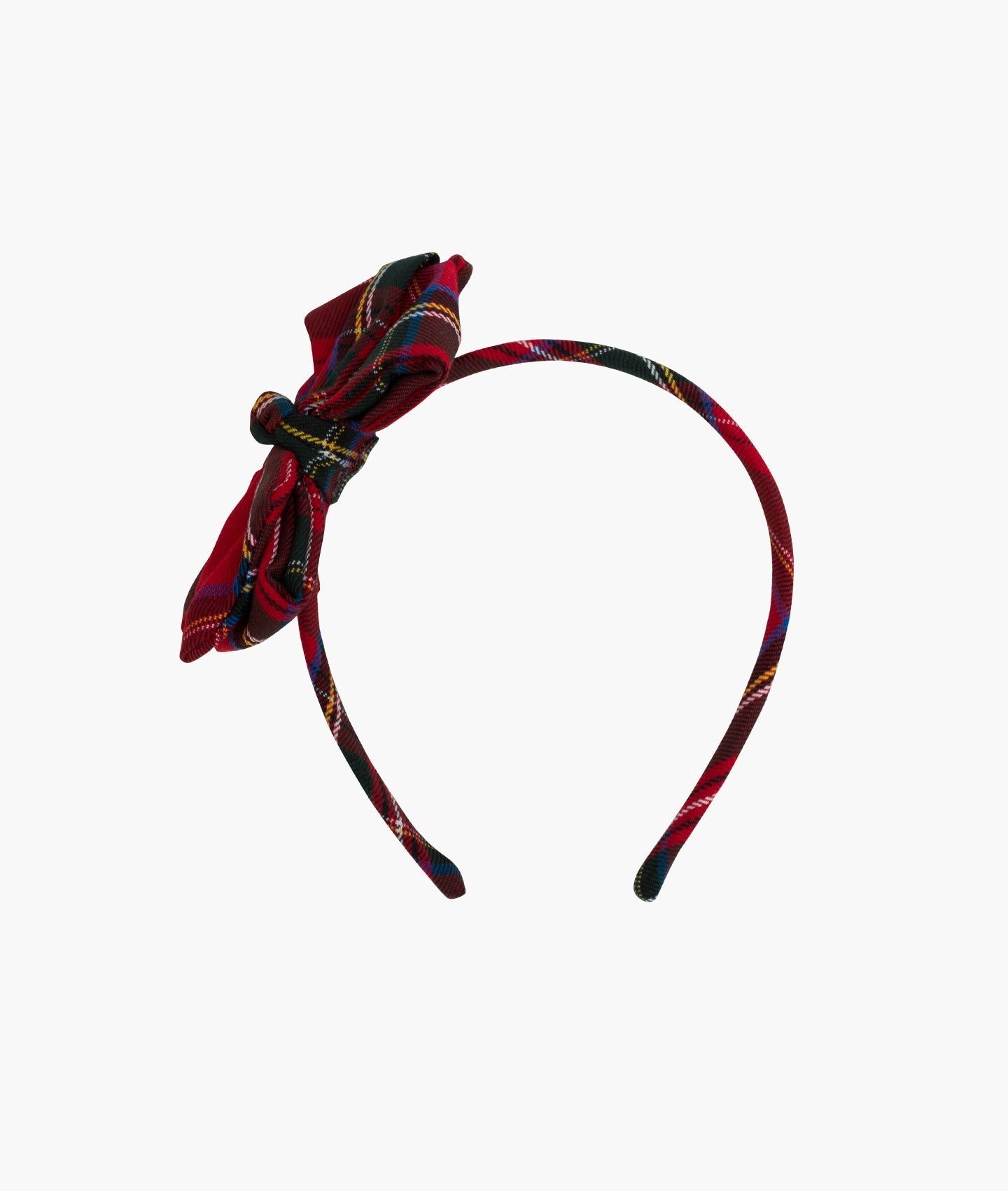 Red Plaid Hairband