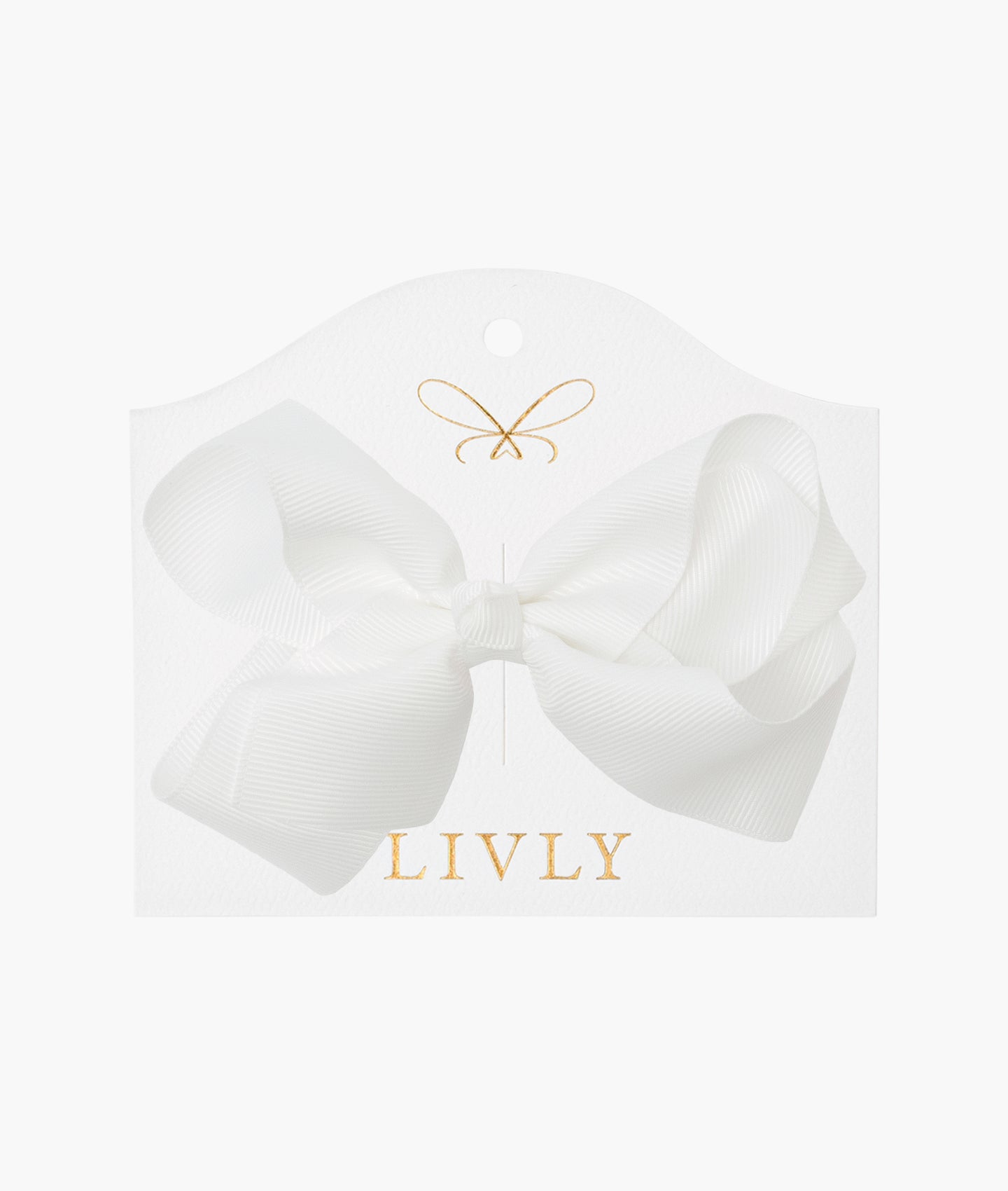 Large Bow Off White