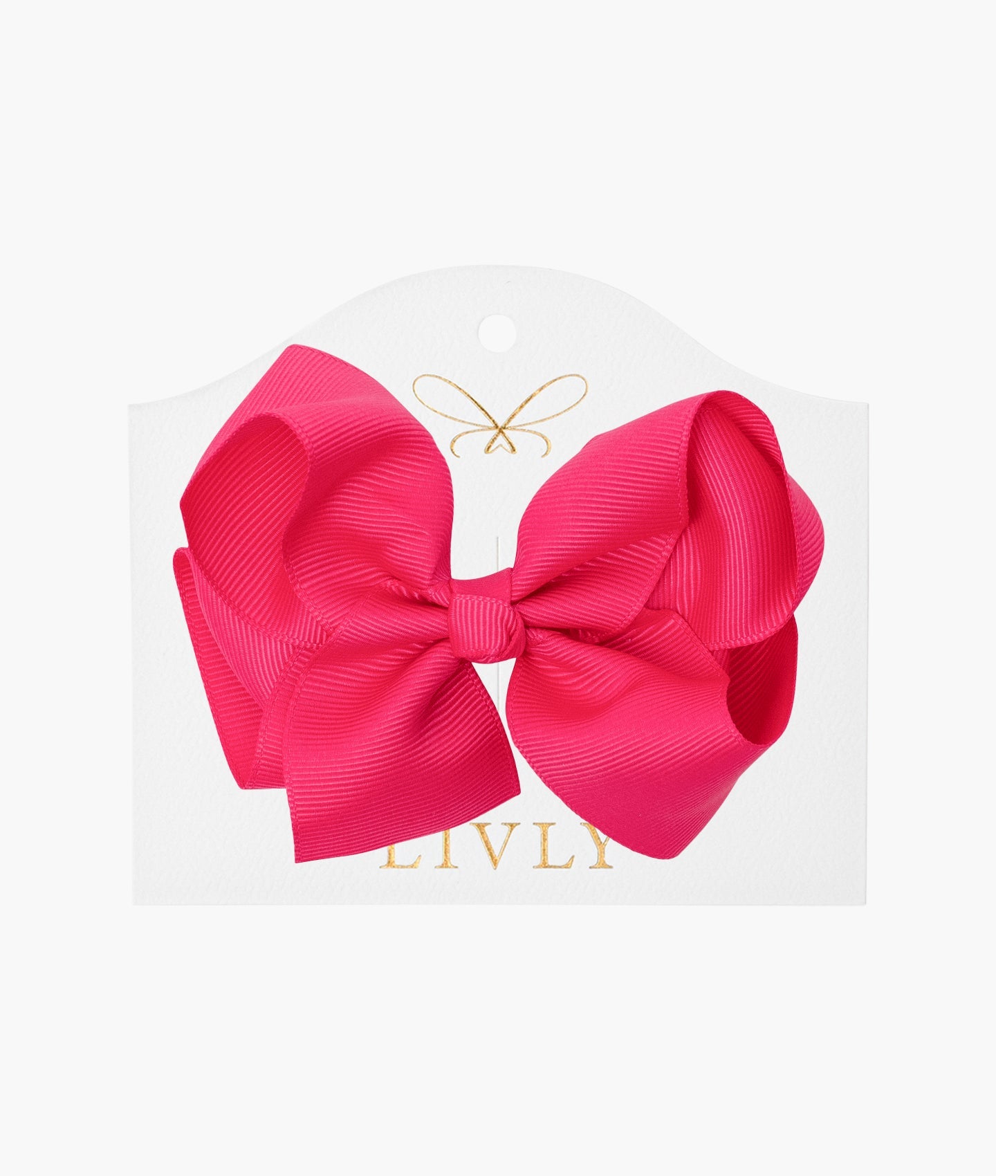 Large Bow Virtual Pink