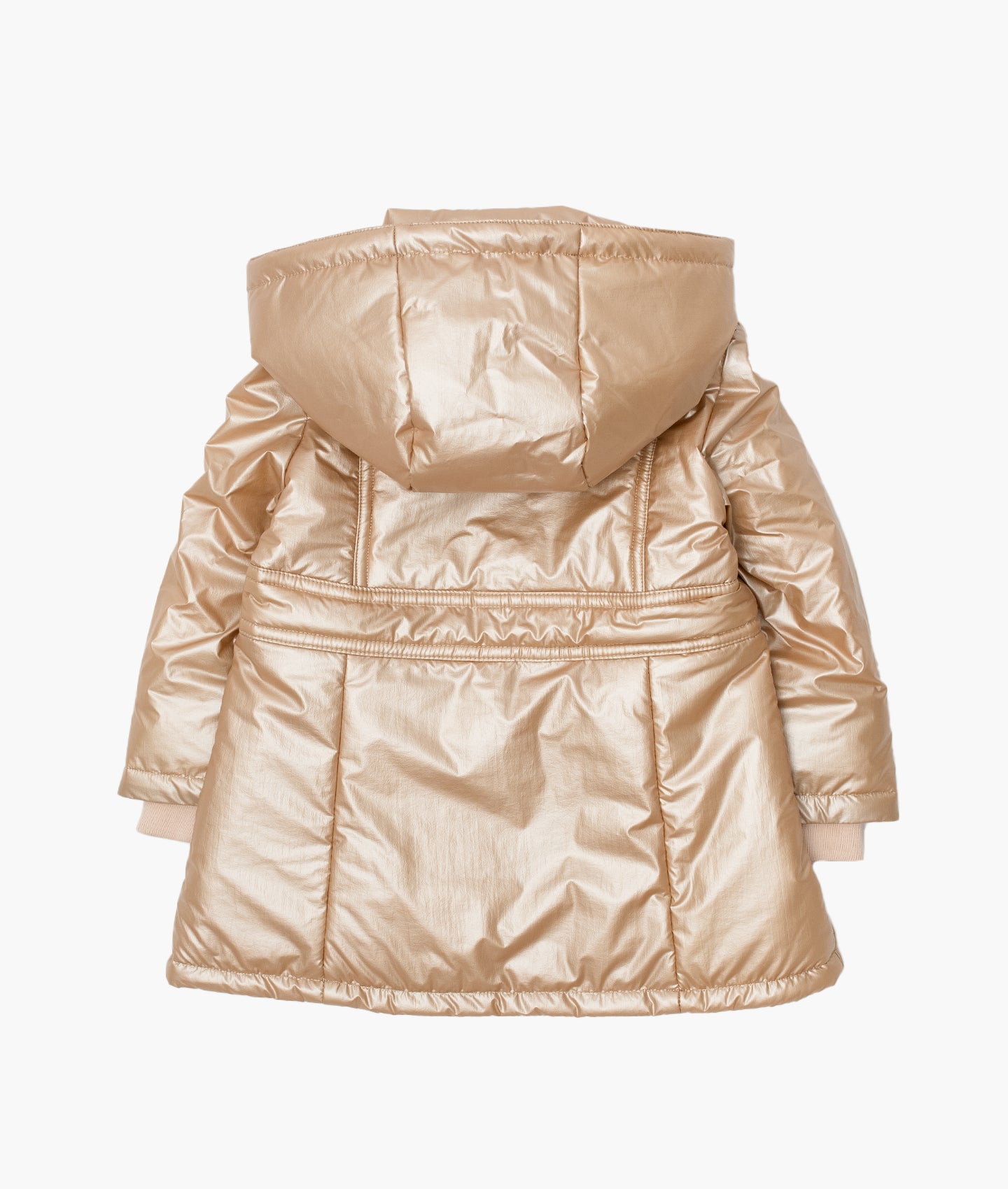 Ladies gold puffer outlet jacket