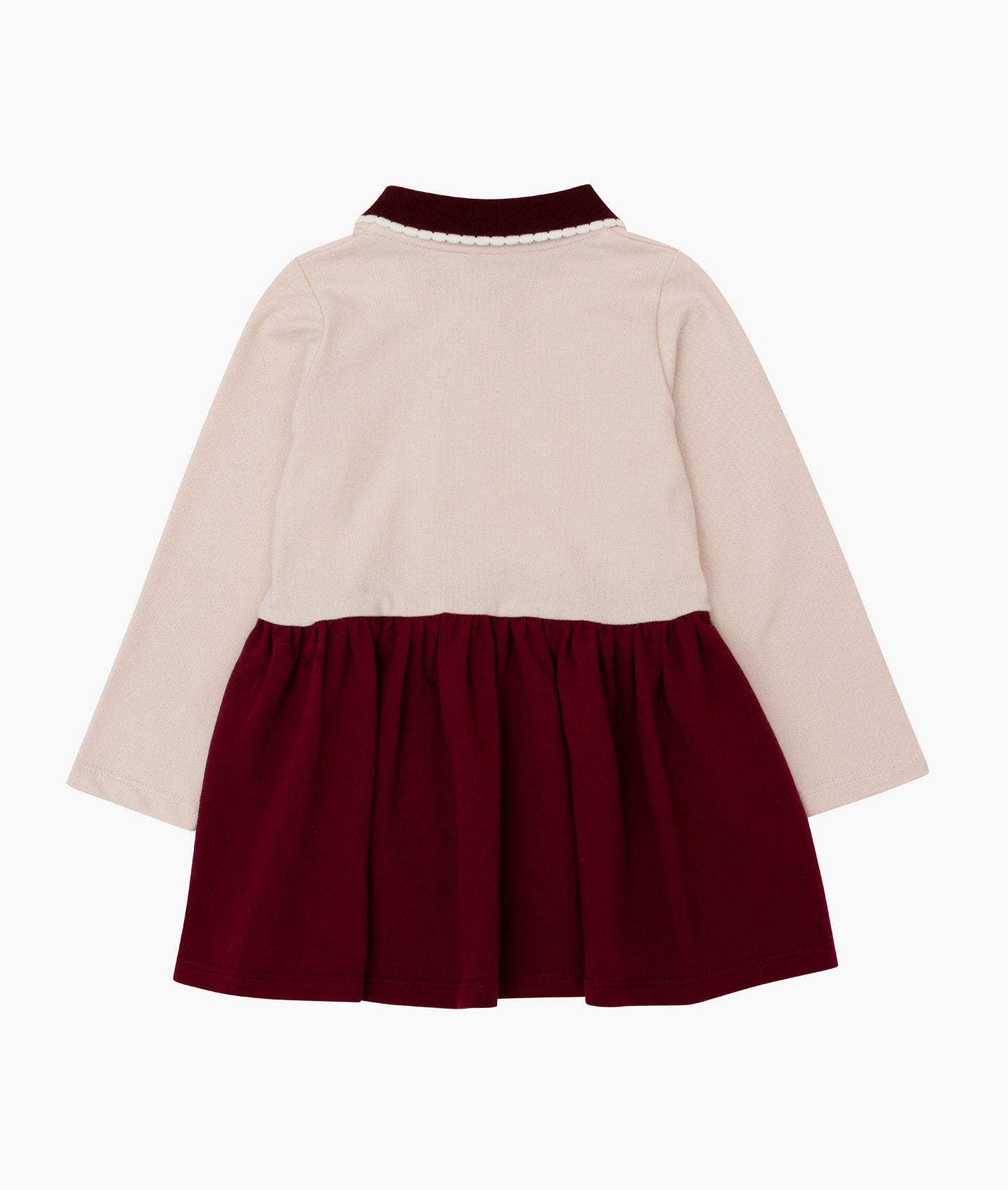 Piké Polo Collar Dress