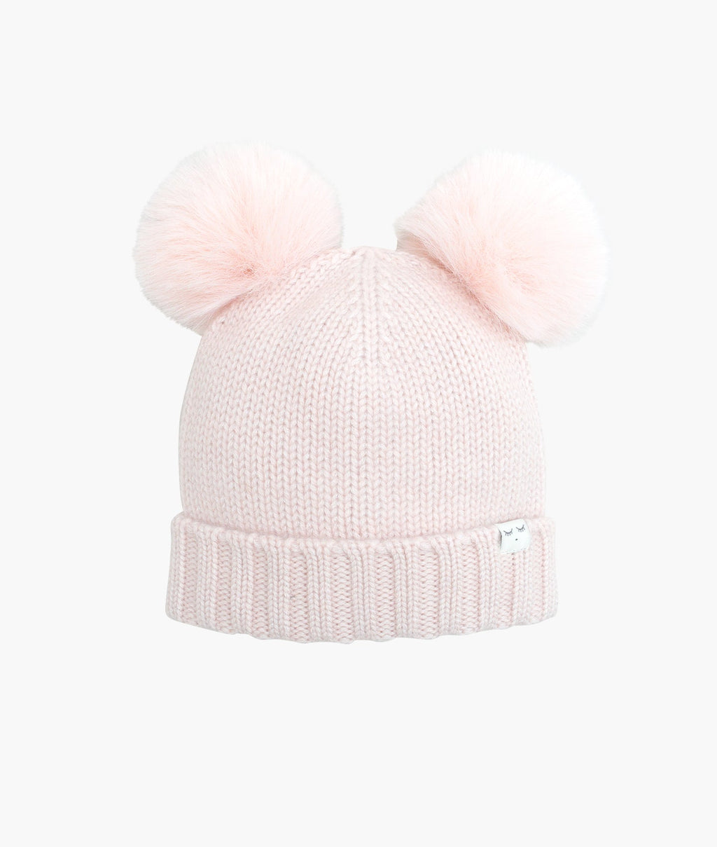 Cashmere Pom Pom Beanie display picture 3