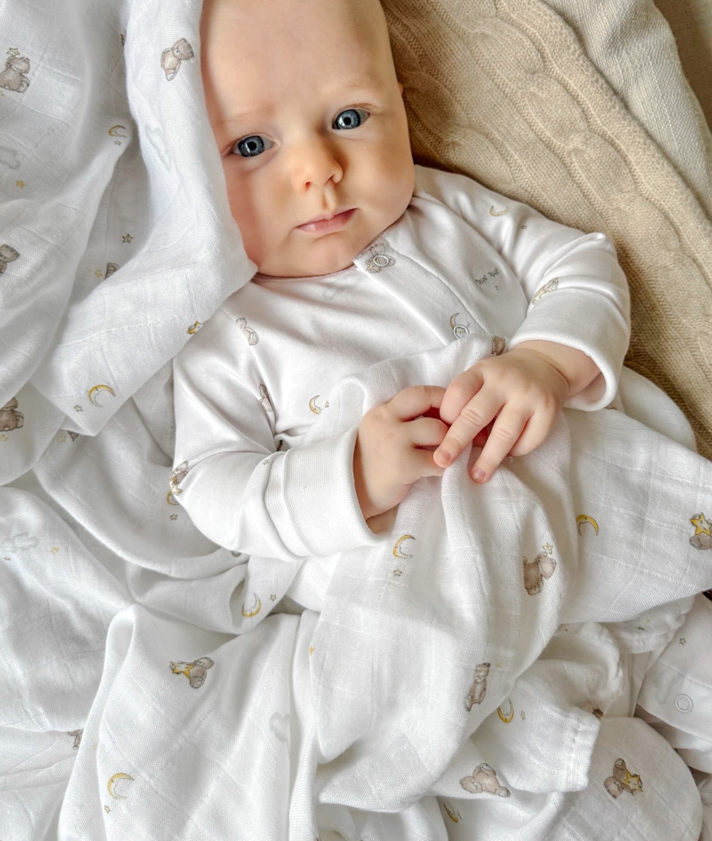 Teddy Dreams Swaddle