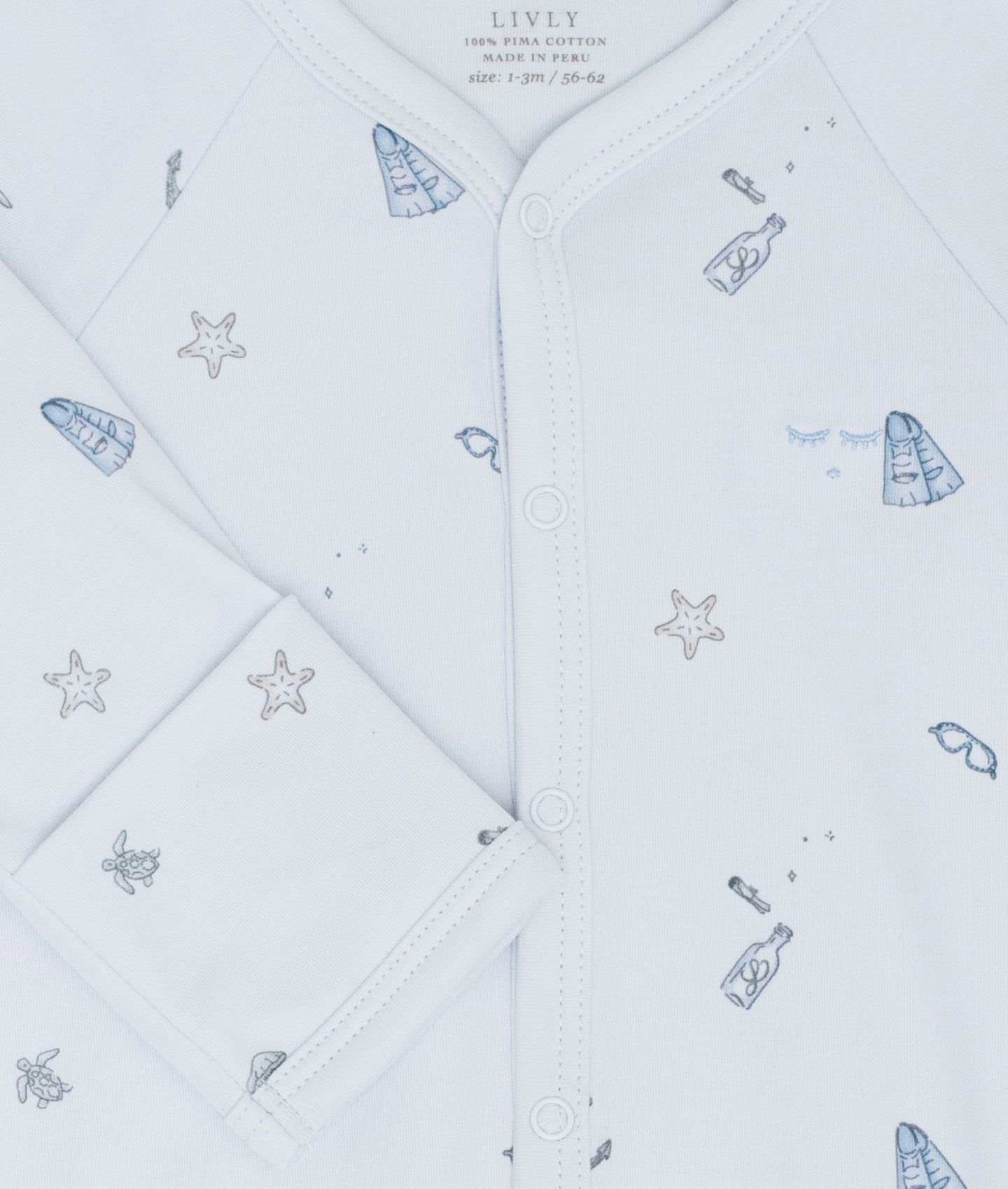 Underwater Explorer Simplicity Footie