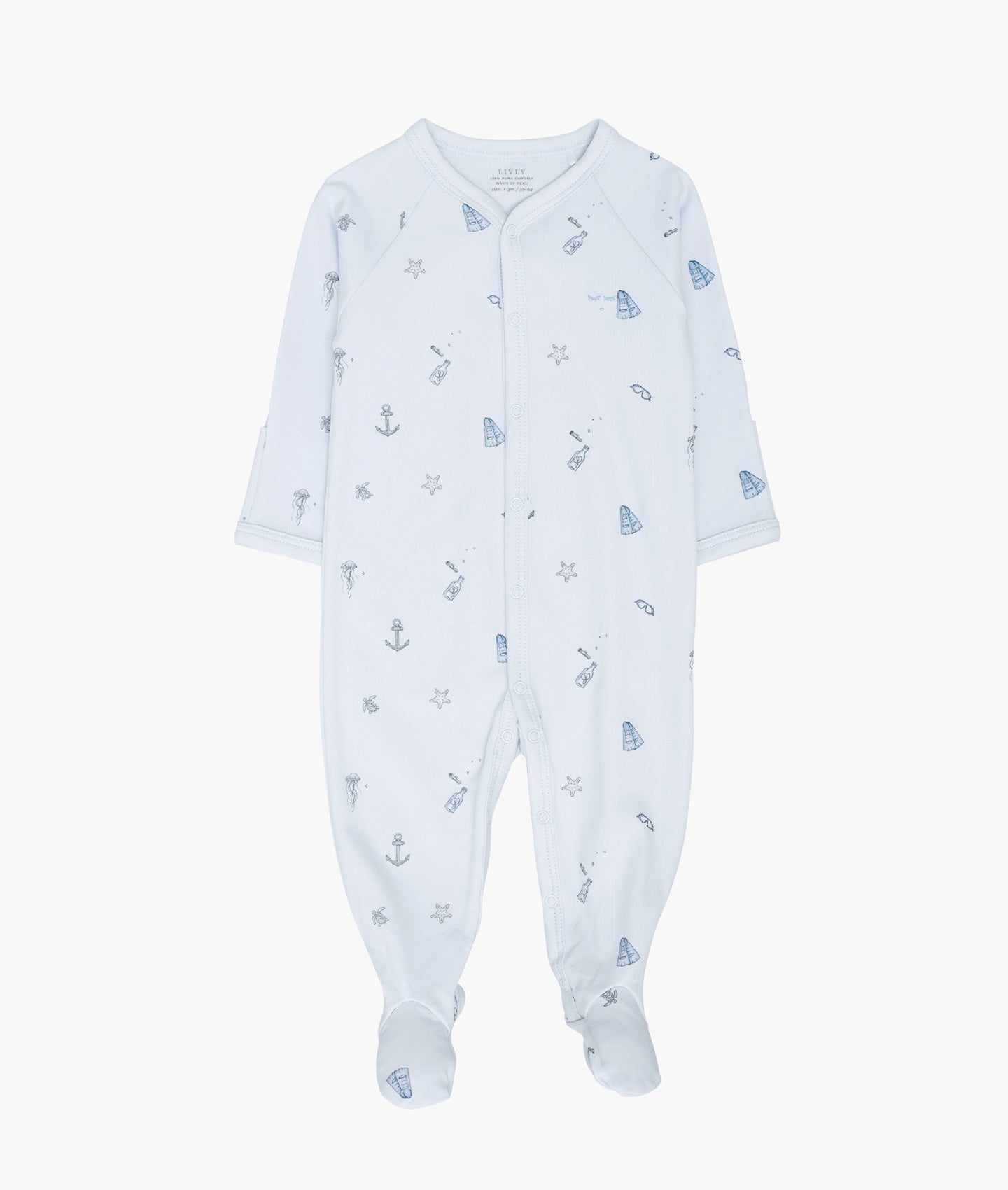 Underwater Explorer Simplicity Footie
