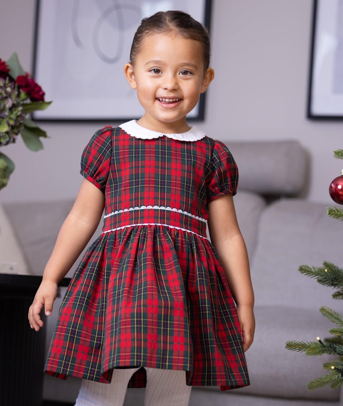 Plaid Fanny Dress