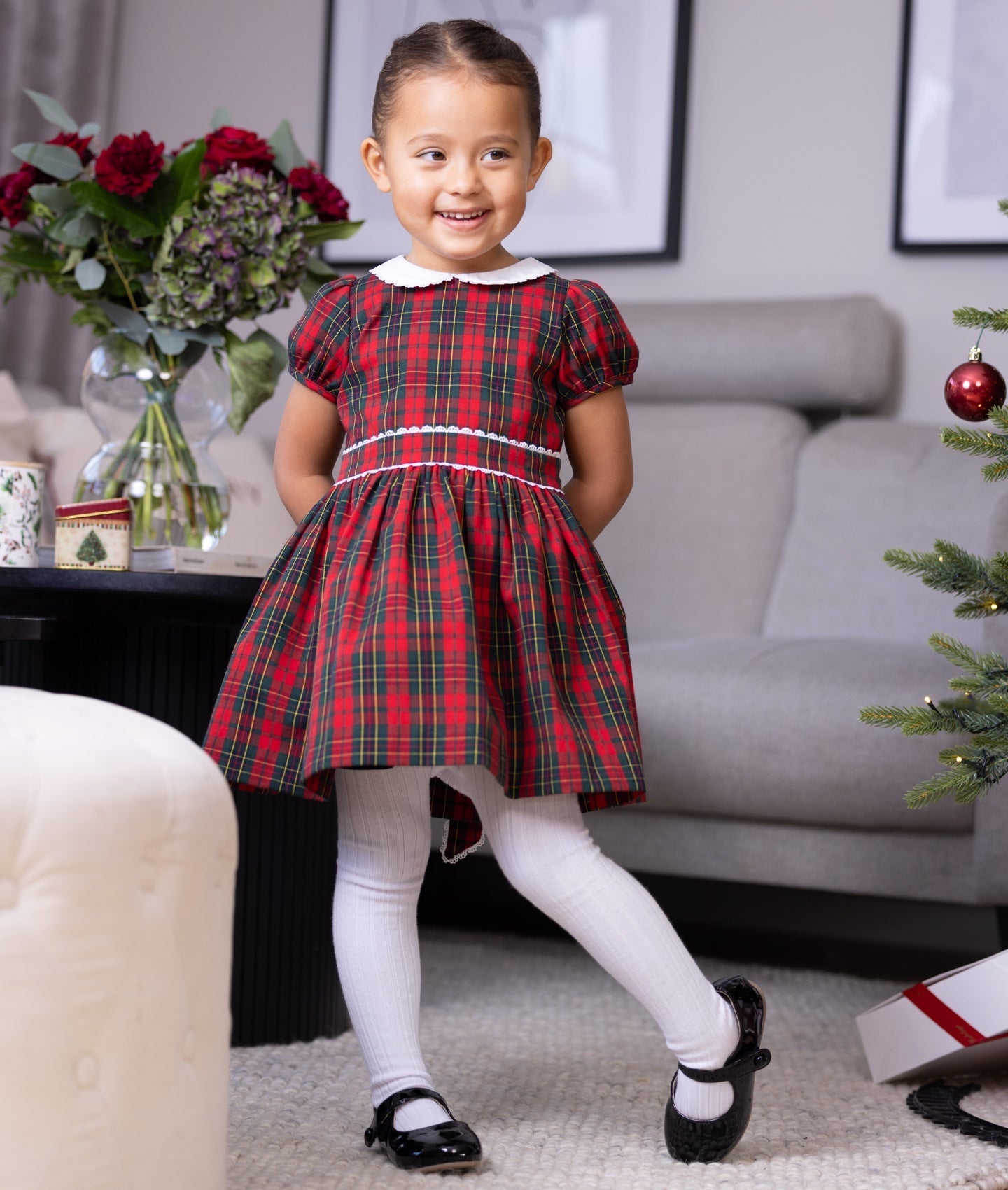 Plaid Fanny Dress