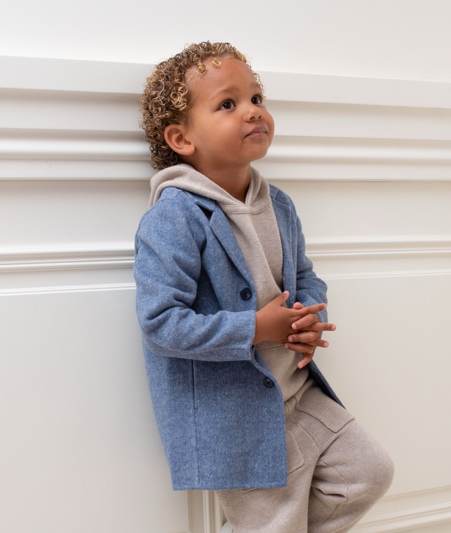 Miles Knitted Hoodie