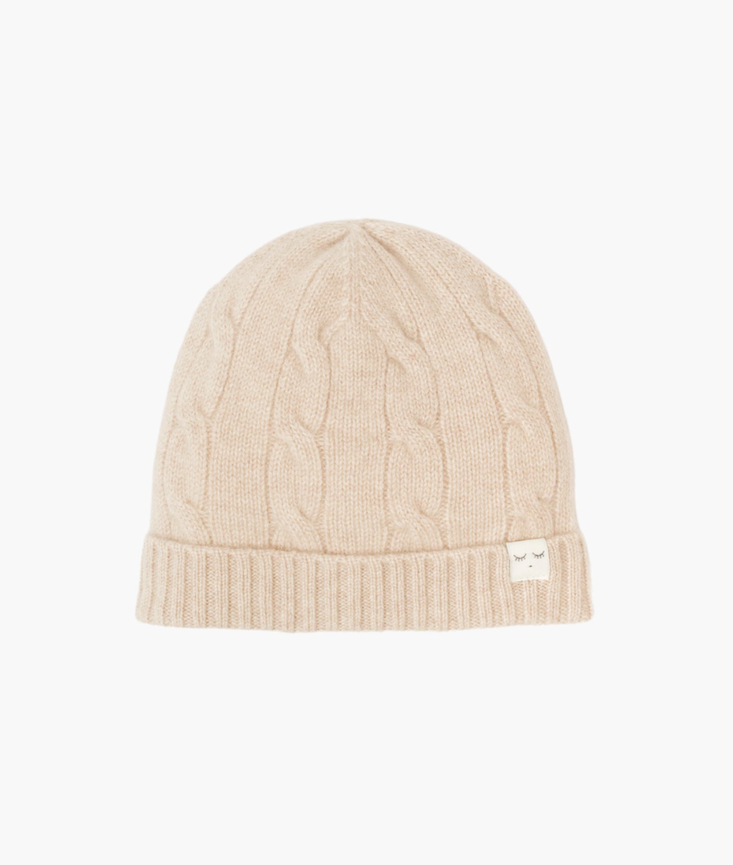 Cable Knit Cashmere Hat