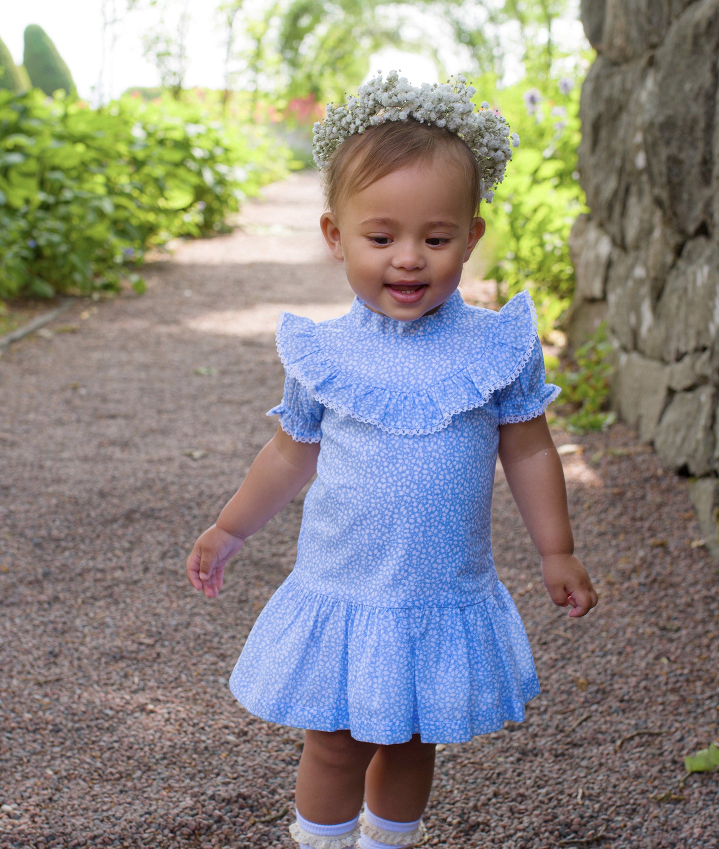 Short Sleeve Lace Dress