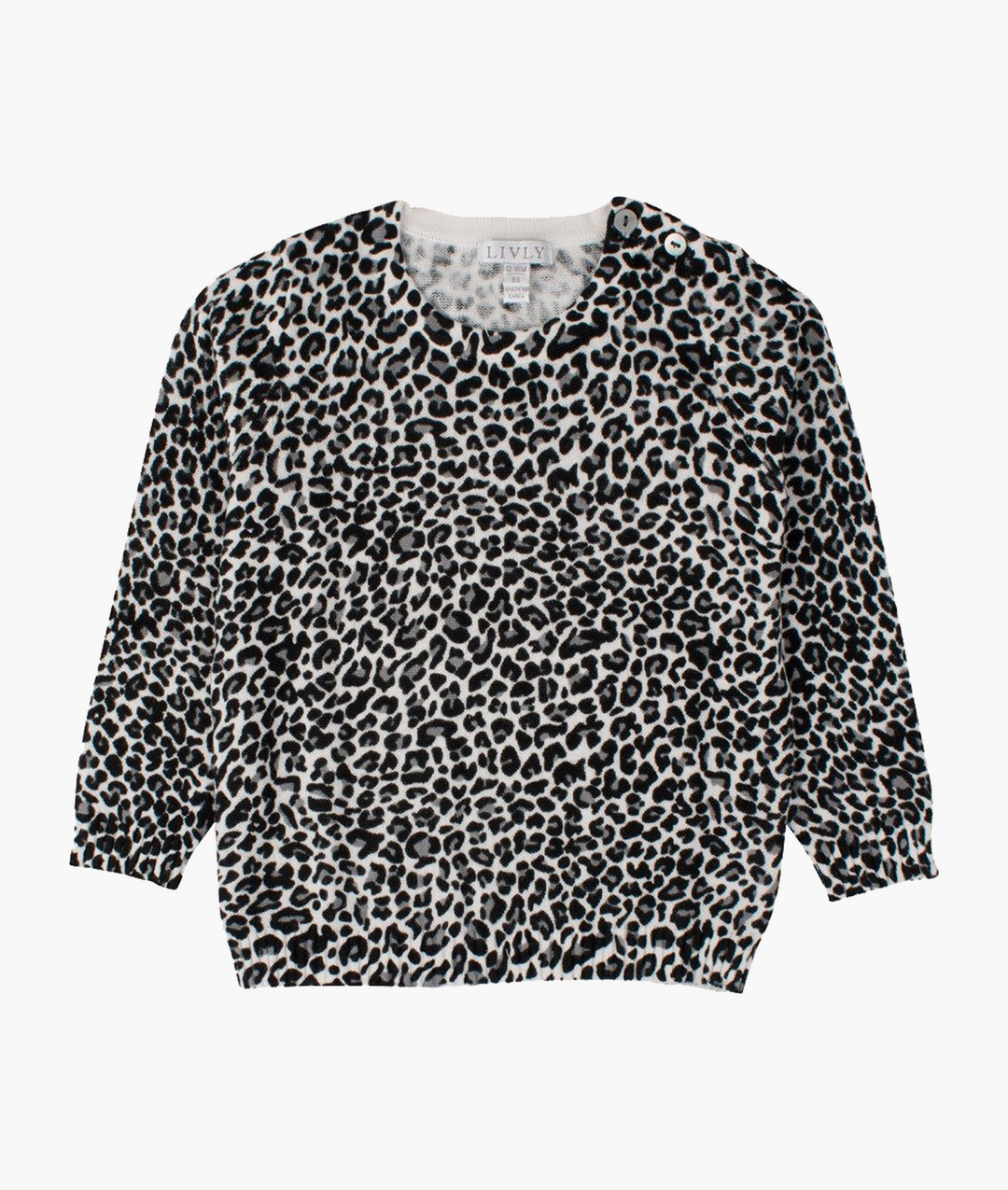 Leopard Knit Sweater – LIVLY US