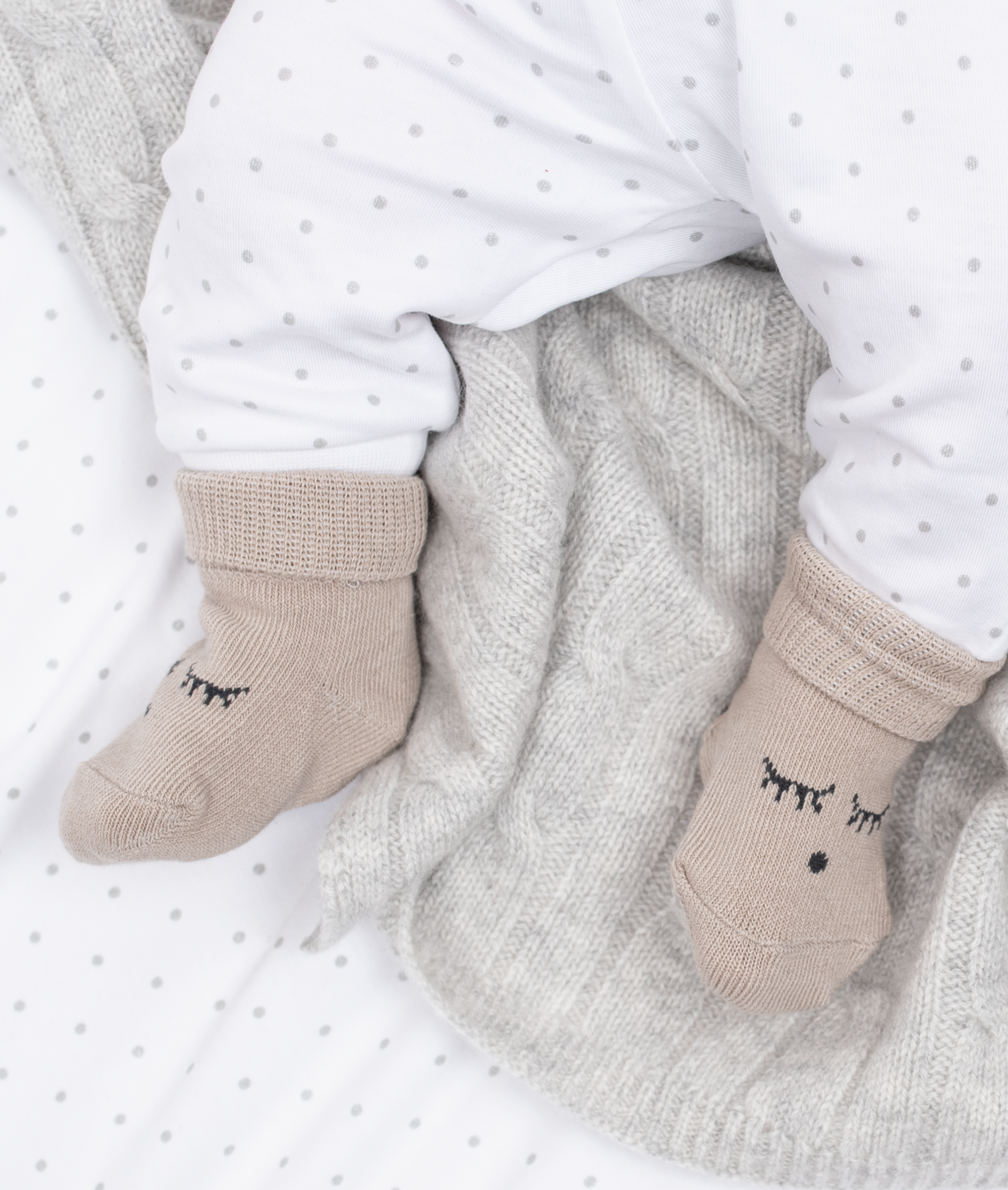 Sleeping Cutie Socks